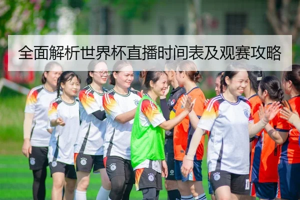 全面解析世界杯直播时间表及观赛攻略